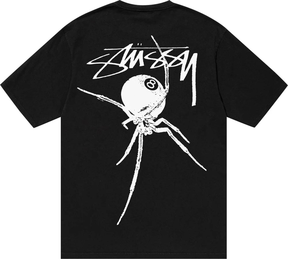 STUSY 8 BALL SPIDER TEE