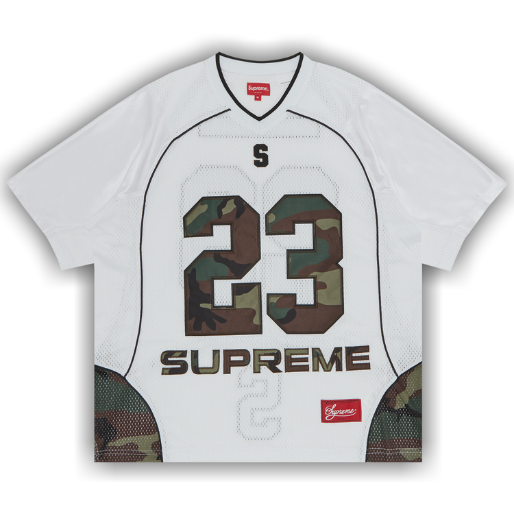 SUPREME JERSEY WHITE "23"