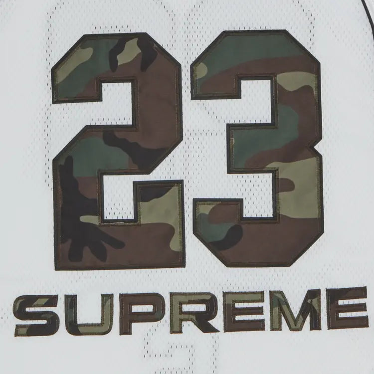 SUPREME JERSEY WHITE "23"
