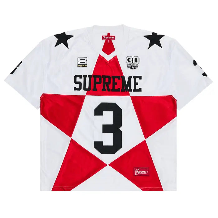 SUPREME JERSEY RED "3"