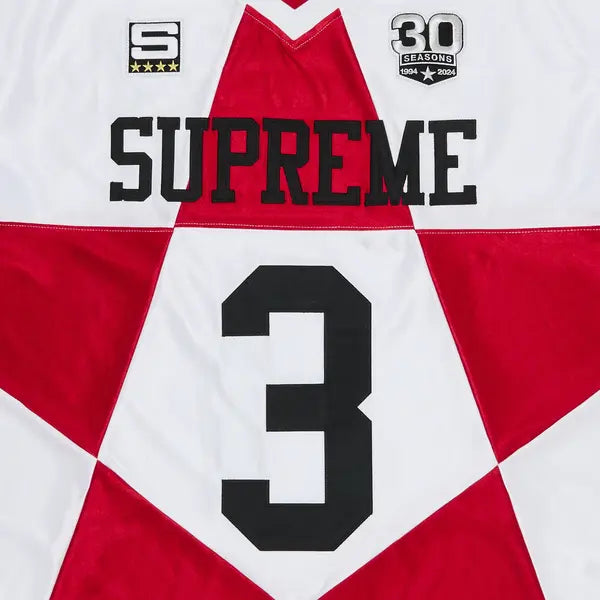 SUPREME JERSEY RED "3"