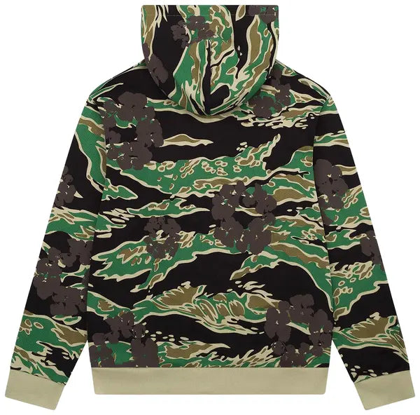 DENIM TEARS HOODIE GREEN CAMO