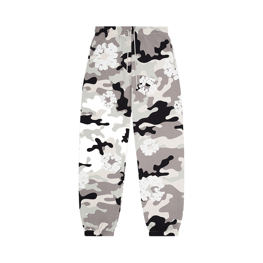 DENIM TEARS PANTS WHITE CAMO