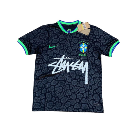 STUSY X BRAZIL BLACK JERSEY