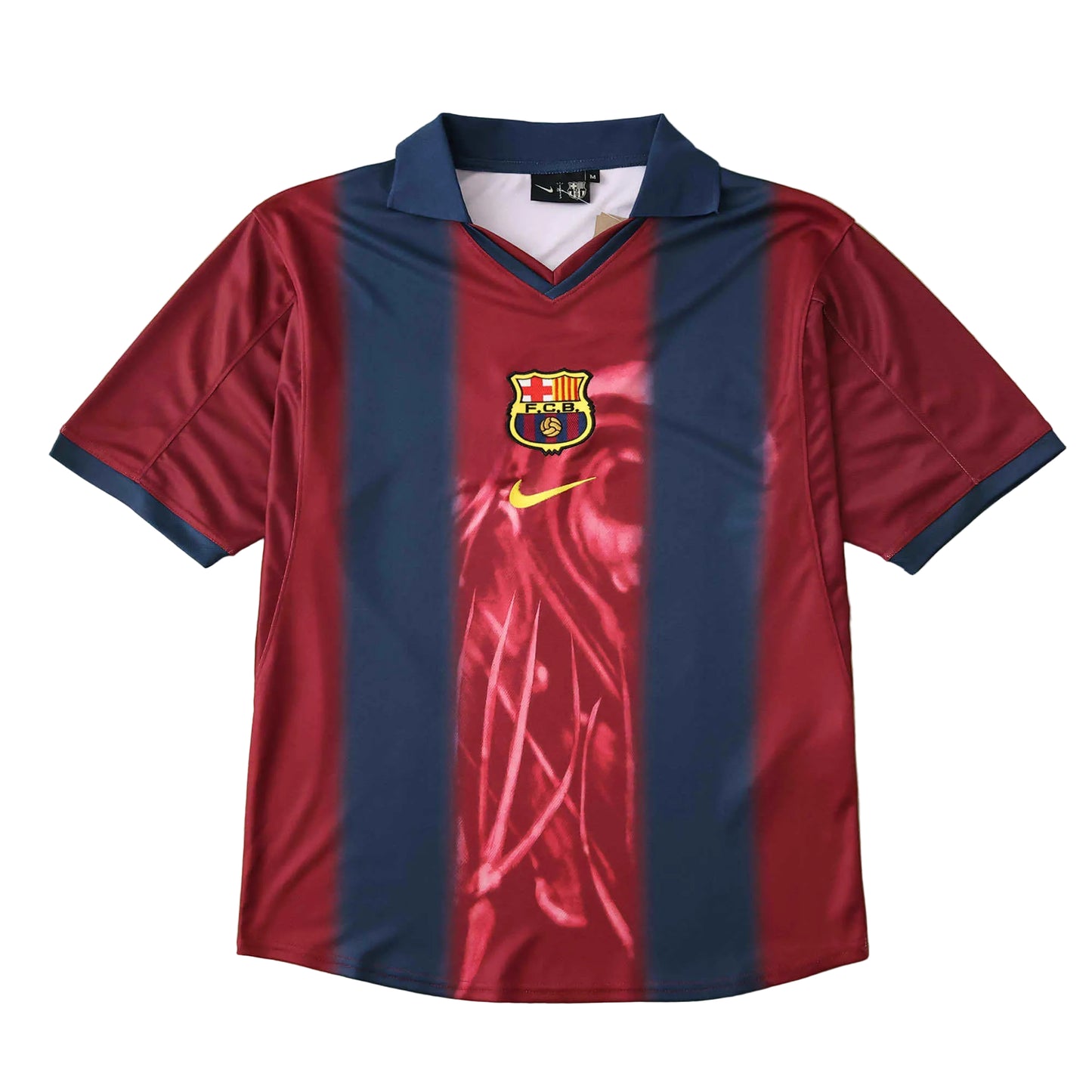 CJ X NIKE X FC BARCA RETRO HOME SKELETON JERSEY