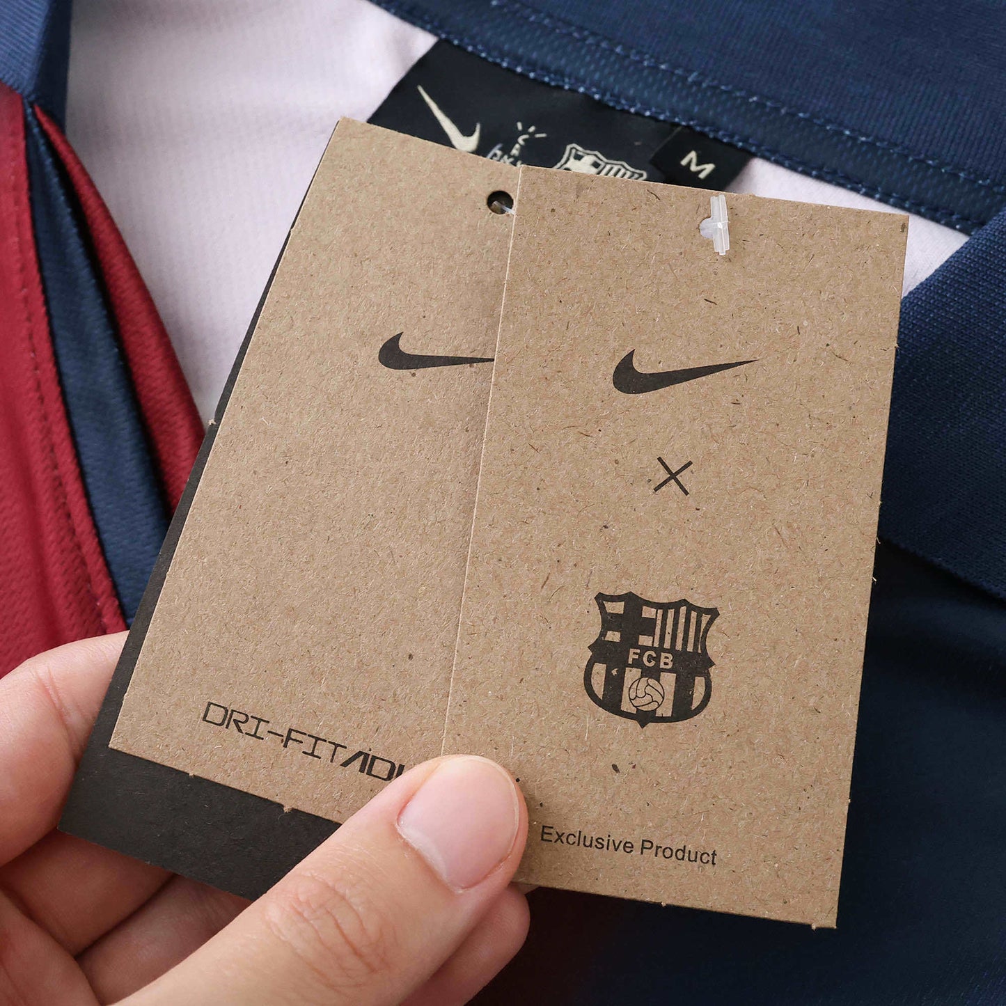 CJ X NIKE X FC BARCA RETRO HOME SKELETON JERSEY