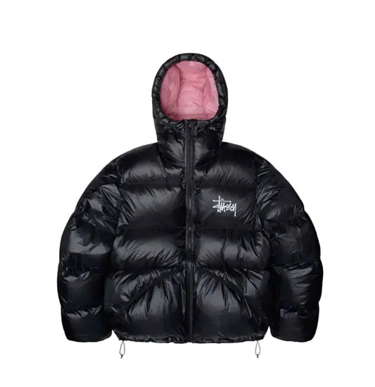 STUSY PUFFER JACKET PINK